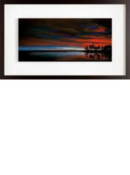 The Island Awaits - Framed
