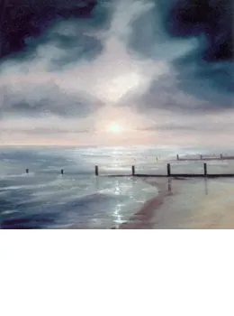 Moonlit Shore - Print only
