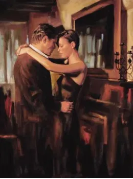 Soiree D'Amour - Mounted
