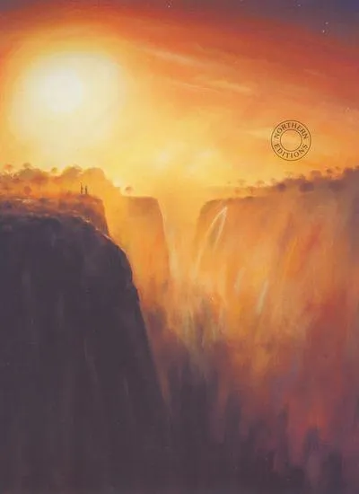 Sunset Over The Falls - Print Sunset Over The Falls - Print