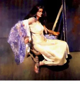 Esther Seated - Mounted