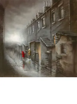Into Every Life a Little Rain - Board With Slip