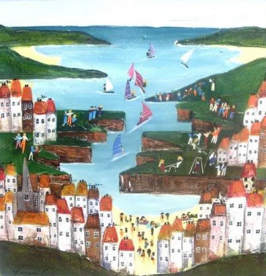 Harbour II - Framed