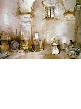 The Little Sewing Girl, Sospel - Mounted