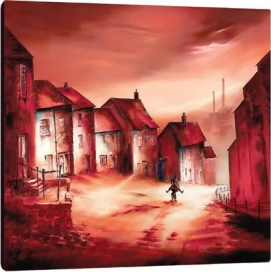 Downhill All The Way - Box Canvas Downhill All The Way - Box Canvas