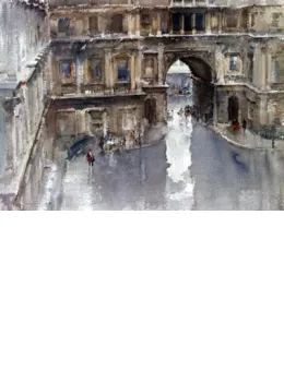The Royal Academy Courtyard - Mounted