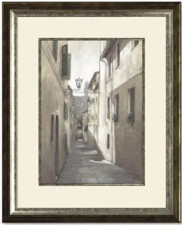Tuscan Shadows - Framed