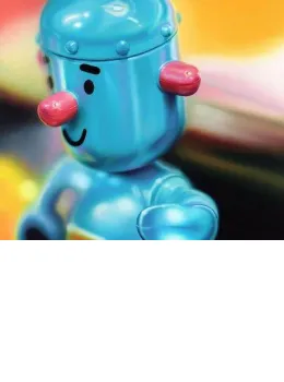 Blue Bot - Box Canvas