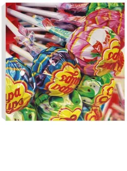 Lollipop Carousel - Box Canvas