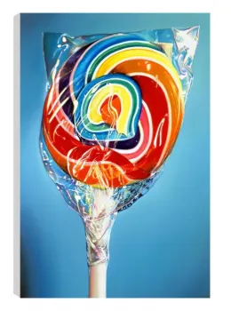 Still Life - Rainbow Swirl - Canvas - Box Canvas