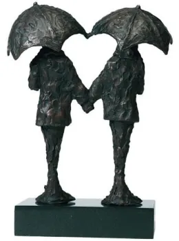 Where The Heart Is - Sculpture - Bronze