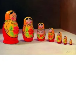 Blushin' Dolls - Deluxe Canvas - Box Canvas