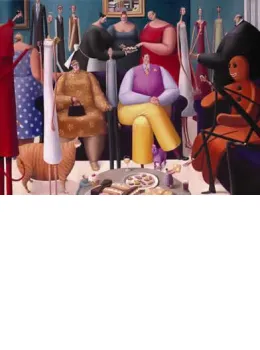 The Cast - Canvas - With slip