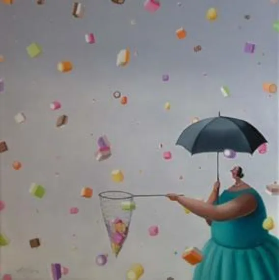 Let It Rain - Mounted Let It Rain - Mounted