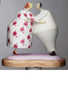 Smooching - Sculpture