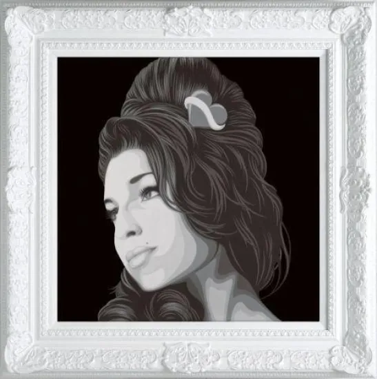 Amy - The Diamond Dust Collection - White Framed Amy - The Diamond Dust Collection - White Framed