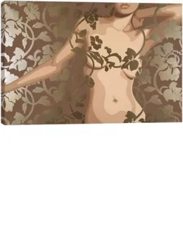 Golden Gaze - Box Canvas