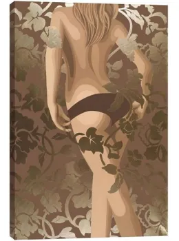 Girl With The Golden Touch - Box Canvas