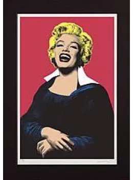 Monroe Lisa - Red - Mounted