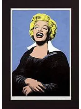 Monroe Lisa - Blue - Mounted