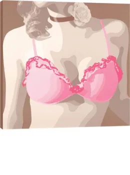 Frills & Thrills I - Box Canvas