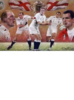 England - Rugby World Cup Winners 2003 - Mounted