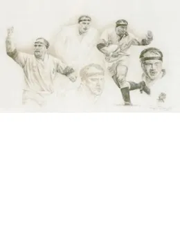 Brian Moore - England - Print