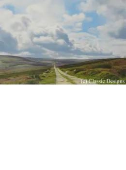 Lazy Days - Howarth Moor, West Yorkshire - Print