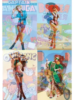 Leader Of The Pack - Portfolio (Set Of 4) - Paper - Print only