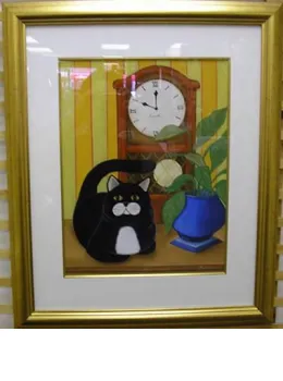 Mews At Ten - Trevor - Original - Gold Framed