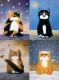 The Weather Four Cats - Set Of 4 - Print