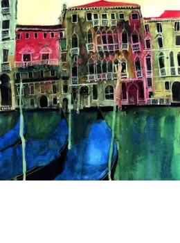 Colours Of Venice III - Mounted