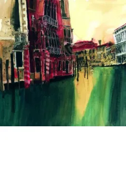 Colours Of Venice IV - Mounted
