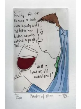Master Of Wine - Mounted