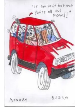 The School Taxi Service - Mounted
