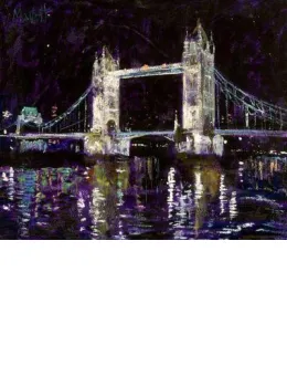 Tower Bridge - Canvas - Unstretched Canvas