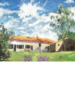 Summer In France - Canvas - Unstretched Canvas