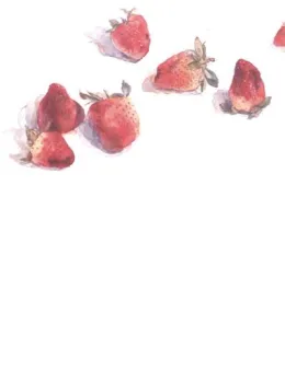 Strawberries - Mounted