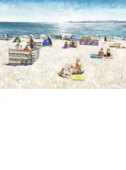 A Day At The Seaside - Canvas - Unstretched Canvas