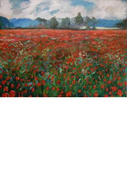 Summer Splendour (GC535F) - Unstretched Canvas