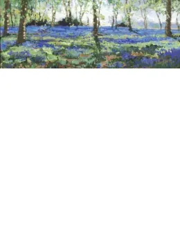 Bluebell Heaven - Unstretched Canvas