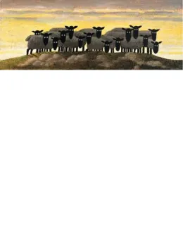 Sheep Peep - Mounted
