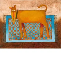 Golden Rugtriever - Mounted