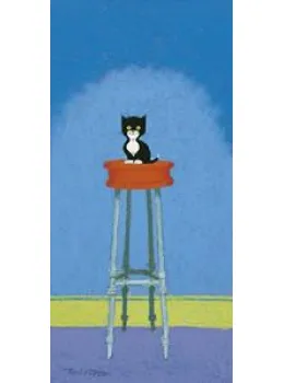 On The Stool - Mounted