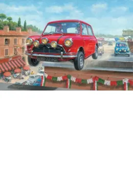 Italian Job 6 - Going For Gold (Canvas) - With slip