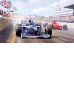 Damon's Dream - Damon Hill - Mounted