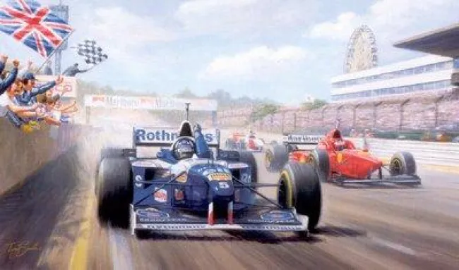 Damon's Dream - Damon Hill - Mounted