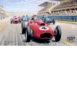 Mike Hawthorn - World Champion 1958 - Mounted