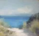 Coastal Reverie II - Mounted