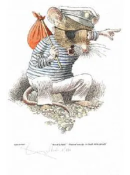 Ships Rat - Wind In The Willows - Print